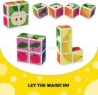 Geomag Magicube Printed Gyümölcsök mágneses építőjáték