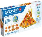 Geomag Classic Panels Recycled 78 darabos mágneses építőjáték