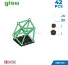 Geomag Glow 42 darabos mágneses építőjáték