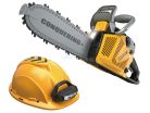 Power Tools elemes játék láncfűrész és világító védősisak