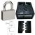 Mul-T-Lock C-13 Interactive+ biztonsági lakat (kivehető kengyeles) + C-13 lakatpajzs