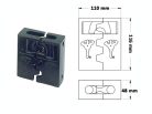 Mul-T-Lock C-13 KA MTL600 + C-13 pajzs egységkulcsos lakat