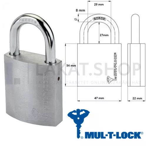 Mul-T-Lock G-47 Integrator biztonsági lakat