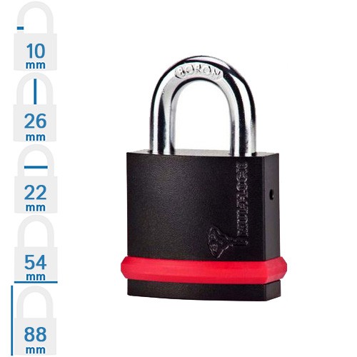 Mul-T-Lock NE10G Interactive+ biztonsági lakat (egykulcsos lakatok)