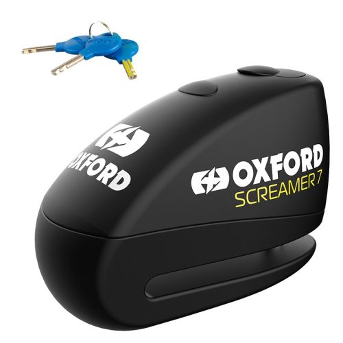 Oxford Screamer 7 riasztós féktárcsazár LK290 - Fekete