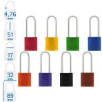 Abus 72/30HB50 KA - Több lakat azonos kulccsal