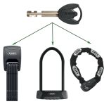 Abus X Plus kerékpár-, motor lakatok azonos kulccsal / Meglévő kulcs alapján lakat rendelés